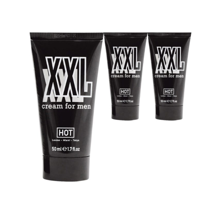 Hotxxl 3 Adet Erkeğe Özel En-boy-hacim Bakımı Kremi 50 Ml