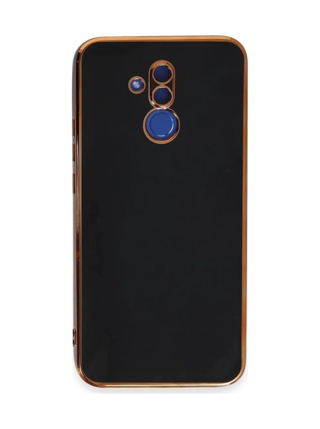 Huawei Mate 20 Lite Uyumlu Kılıf Volet Silikon - Siyah Belirtilmemiş