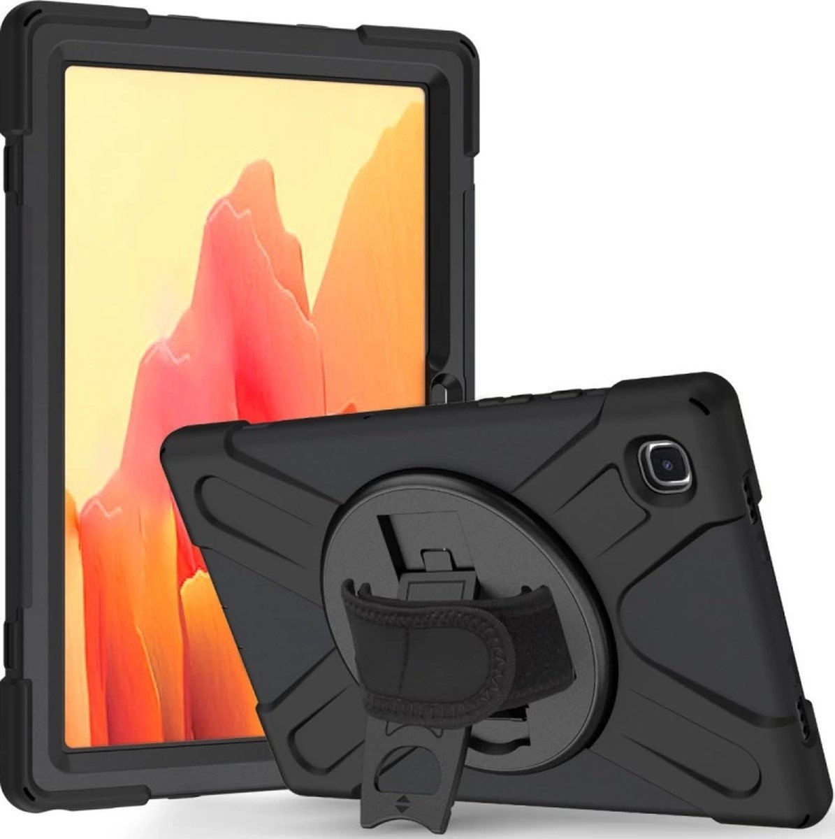 Huawei Matepad T10 9.7 Kılıf Amazing Tablet Kapak - Siyah Kılıf Diğer