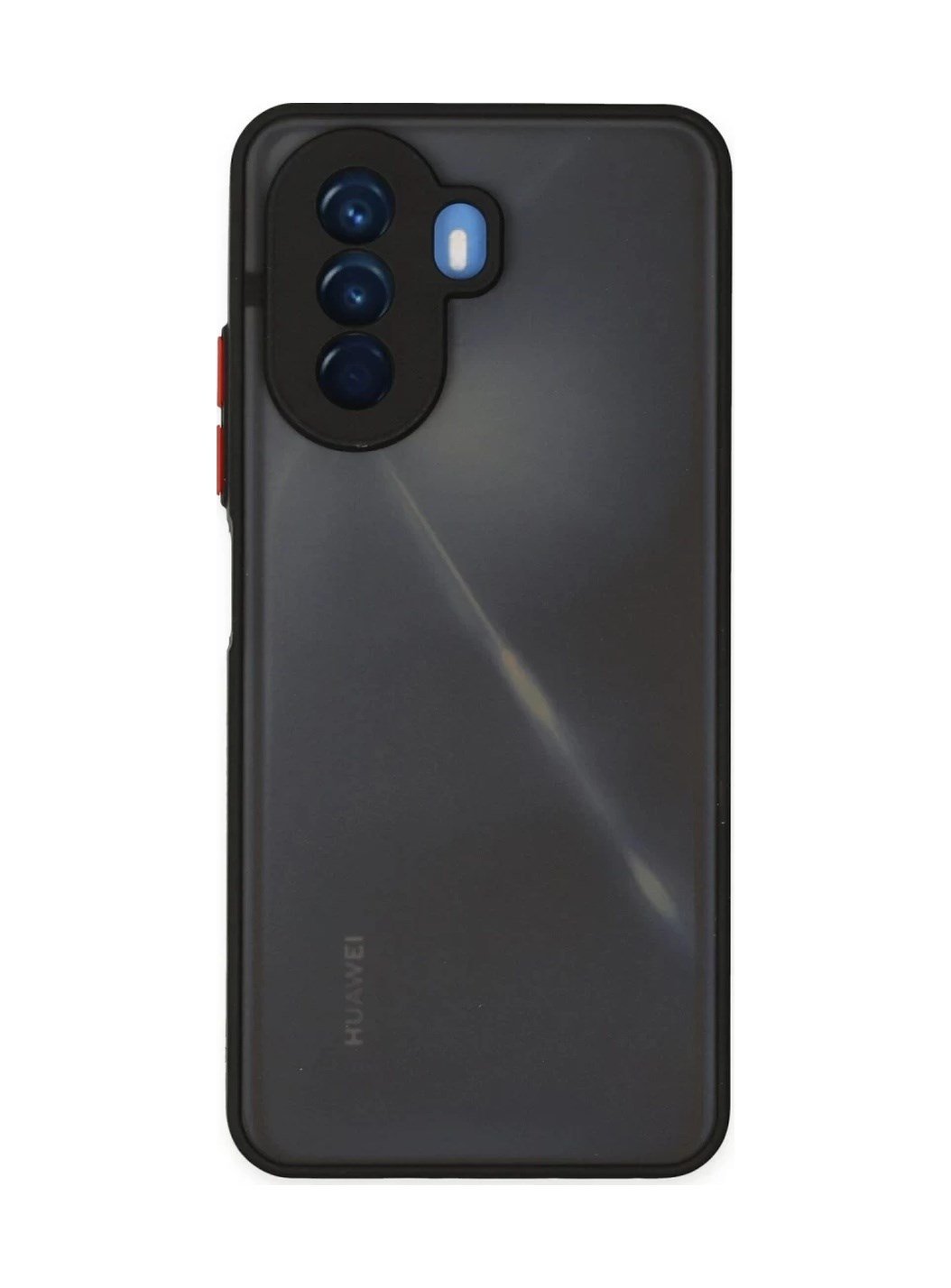 Huawei Nova Y70 Uyumlu Kılıf Montreal Silikon Kapak - Siyah Belirtilmemiş