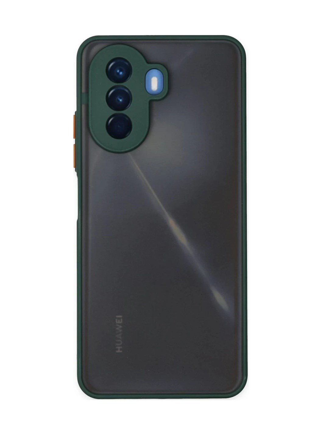 Huawei Nova Y70 Uyumlu Kılıf Montreal Silikon Kapak - Yeşil Belirtilmemiş