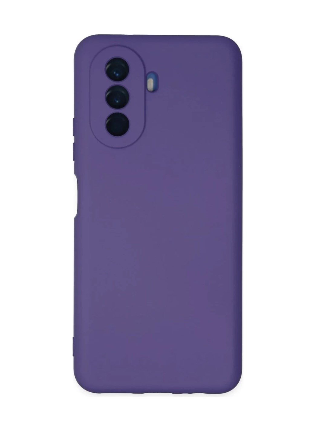 Huawei Nova Y70 Uyumlu Kılıf Nano İçi Kadife Silikon - Mor Belirtilmemiş
