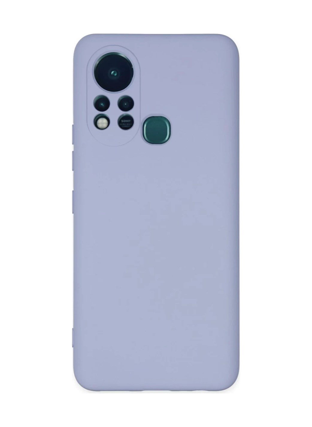 İnfinix Hot 11s Uyumlu Kılıf Nano İçi Kadife Silikon - Lila Belirtilmemiş