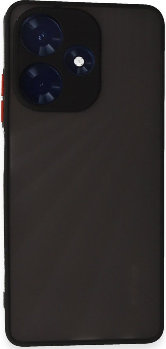 İnfinix Hot 30 4g Uyumlu Kılıf Montreal Silikon Kapak - Siyah Belirtilmemiş