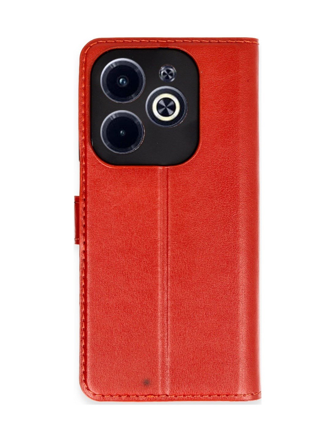 İnfinix Hot 40 Uyumlu Kılıf Trend S Plus Kapaklı Kılıf - Kırmızı Belirtilmemiş