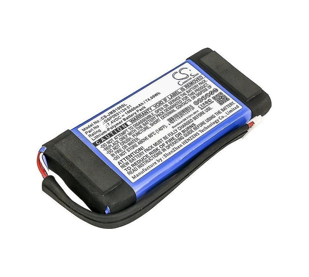 Jbl Boombox Uyumlu 7.4v 10.000 Mah Soketli Batarya