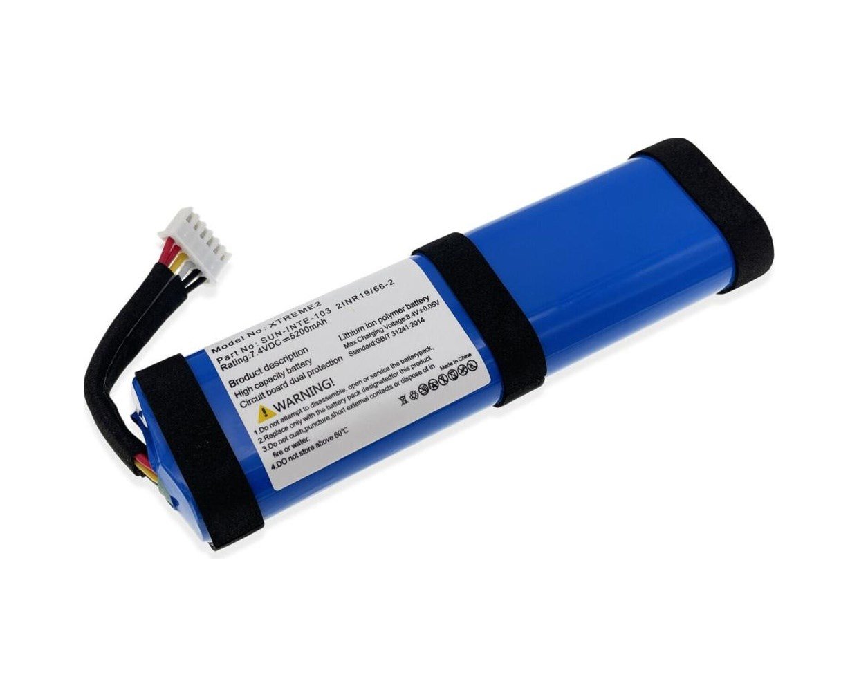 Jbl Xtreme 2 / 3 Uyumlu 7.4v 5200 Mah Soketli Batarya