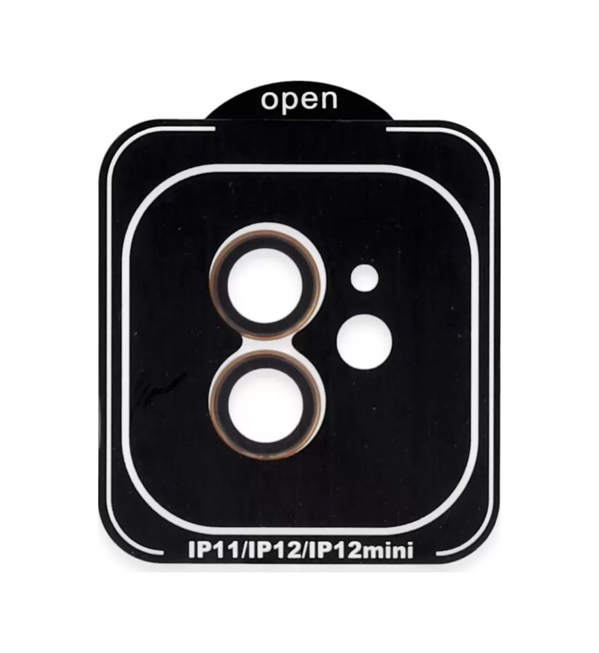 Joko Apple İphone 11 Uyumlu Pvd Metal Kamera Lens - Turuncu