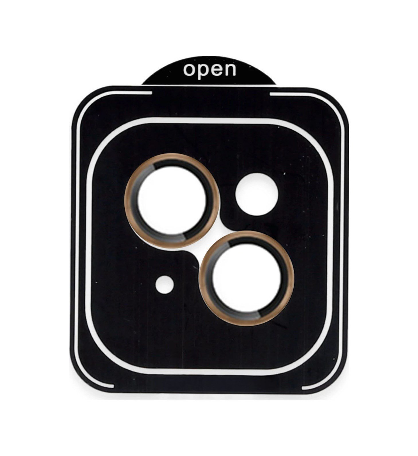 Joko Apple İphone 13 Uyumlu Pvd Metal Kamera Lens - Gold