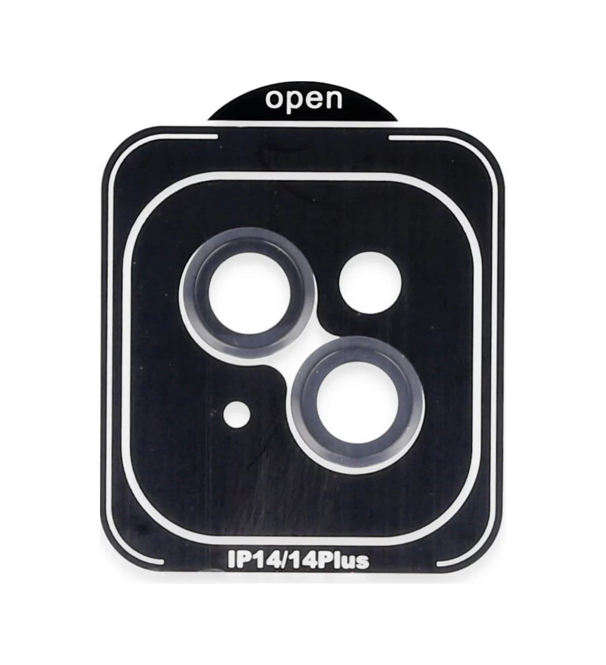 Joko Apple İphone 14 Uyumlu Pvd Metal Kamera Lens - Siyah