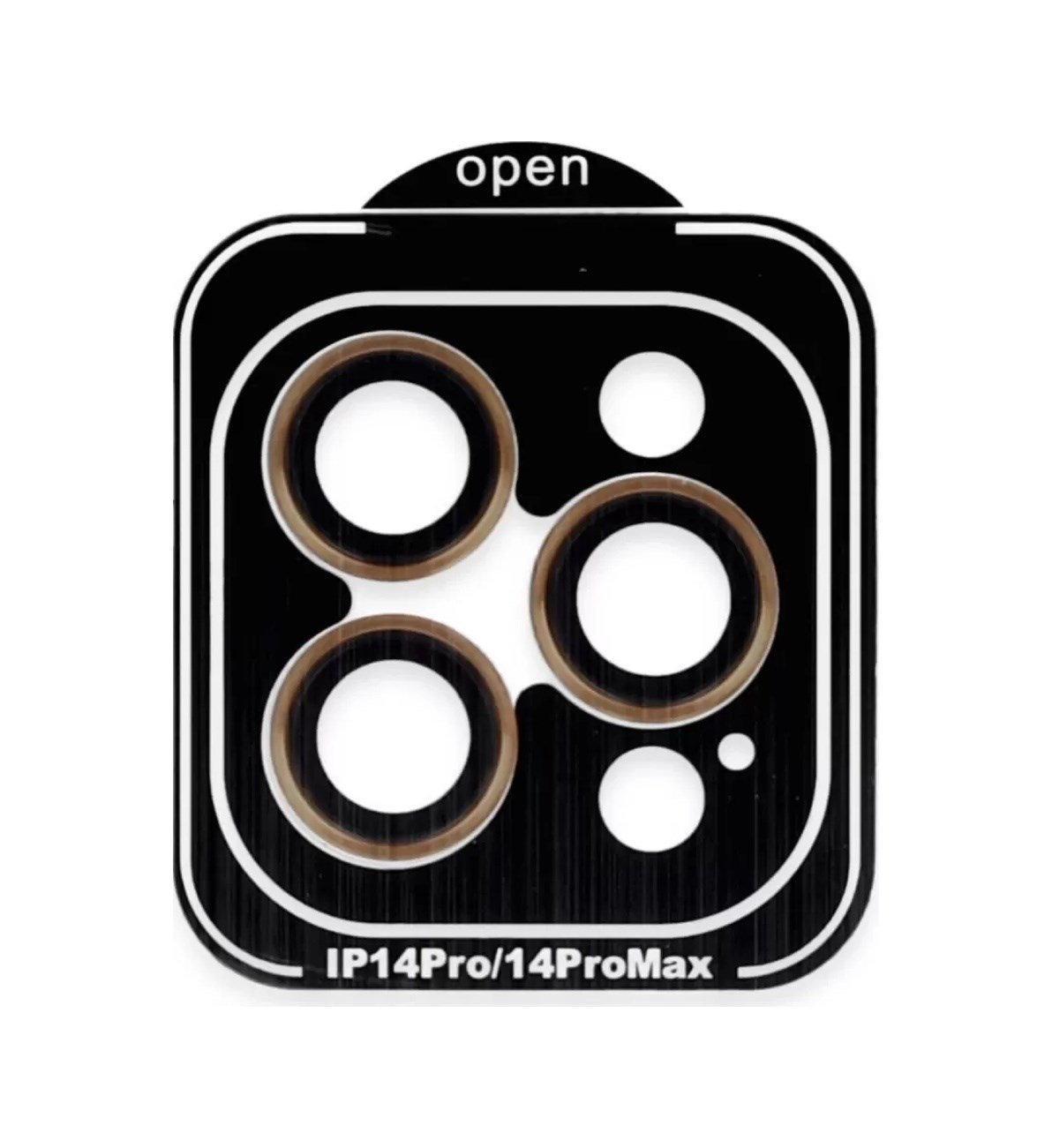 Joko Apple İphone 15 Pro Max Uyumlu Pvd Metal Kamera Lens - Turuncu