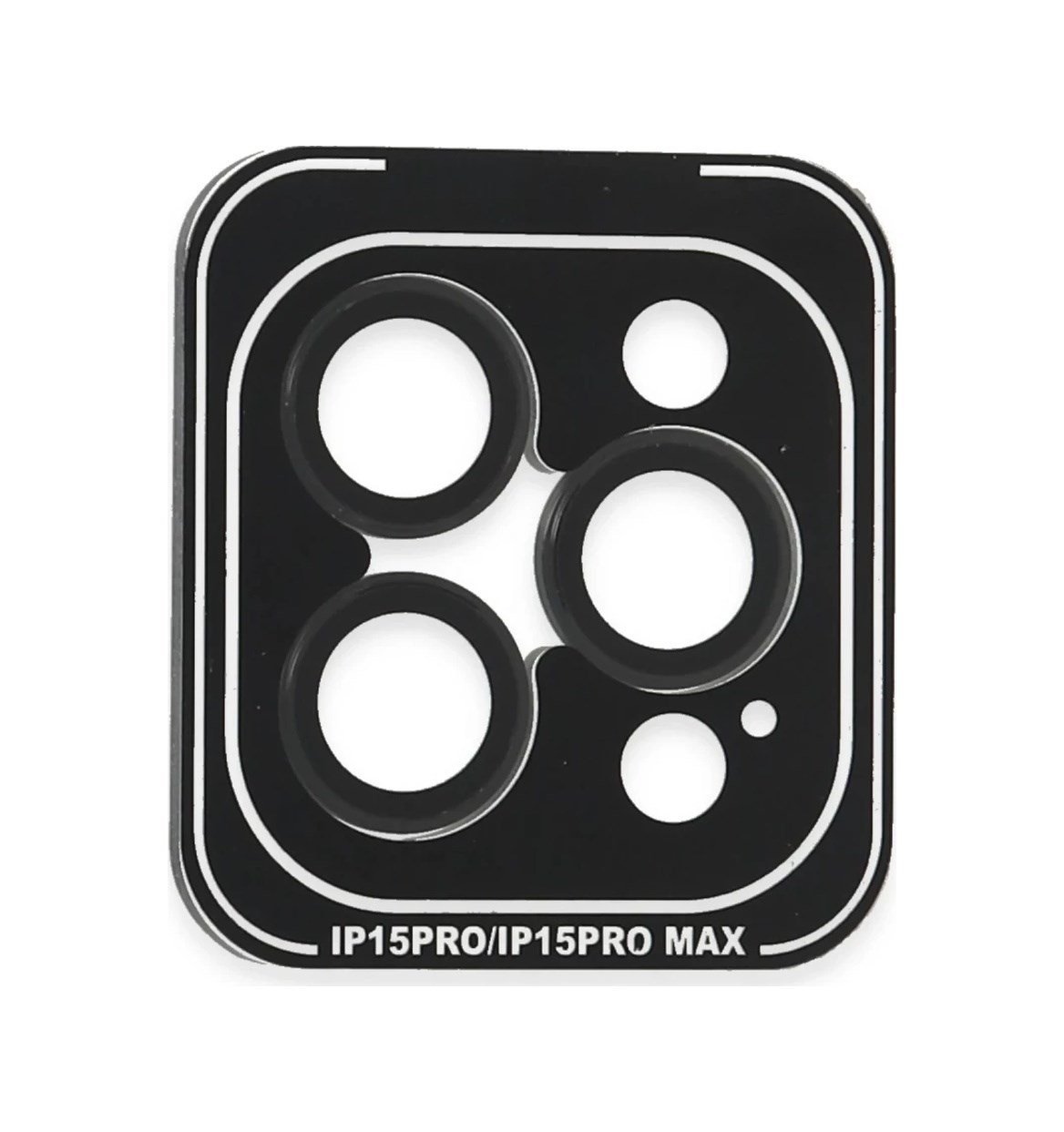 Joko Apple İphone 15 Pro Max Uyumlu Pvd Metal Kamera Lens - Siyah