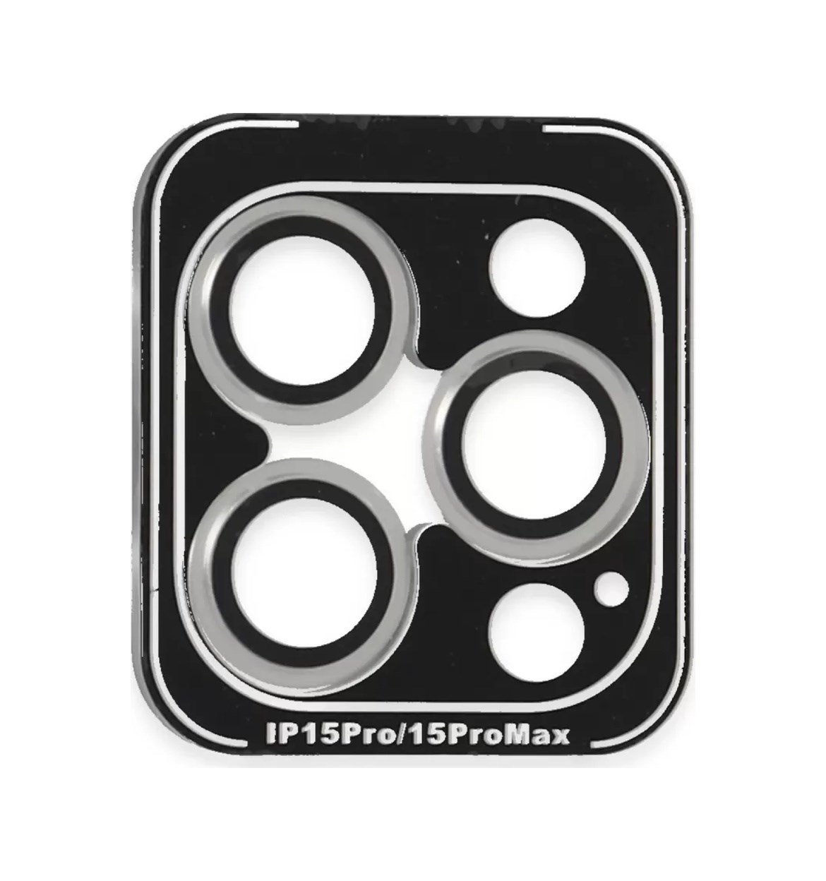 Joko Apple İphone 15 Pro Max Uyumlu Pvd Metal Kamera Lens - Gümüş
