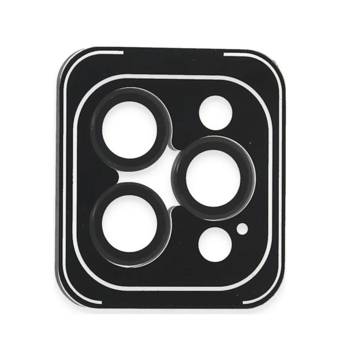 Joko Apple İphone 16 Pro Max Uyumlu Pvd Metal Kamera Lens - Siyah