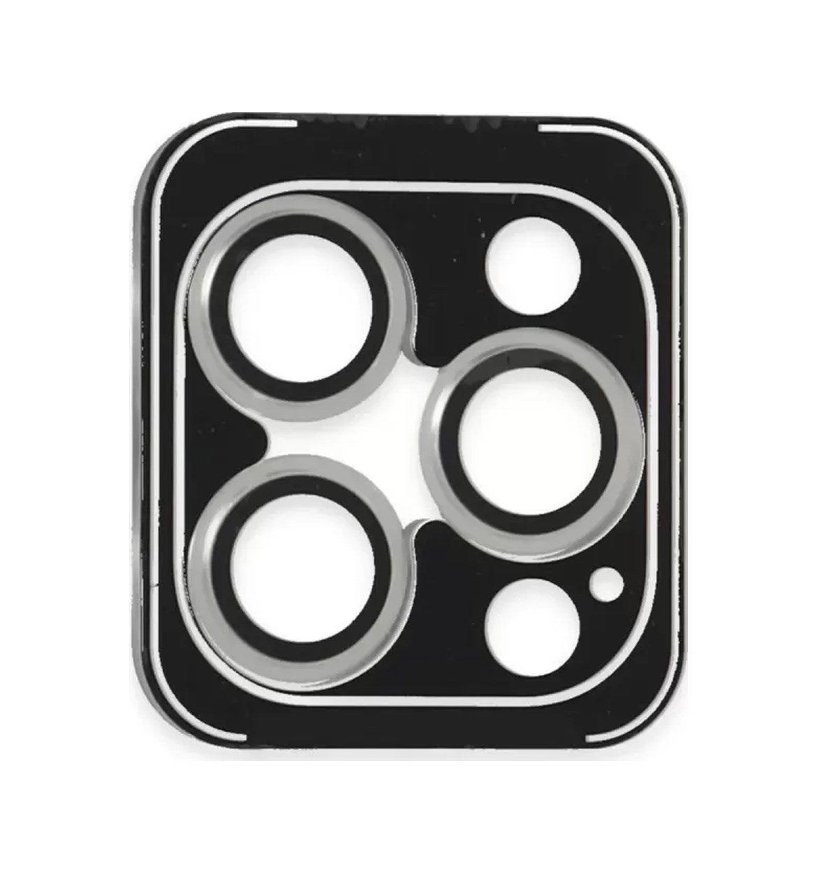 Joko Apple İphone 16 Pro Max Uyumlu Pvd Metal Kamera Lens - Gümüş