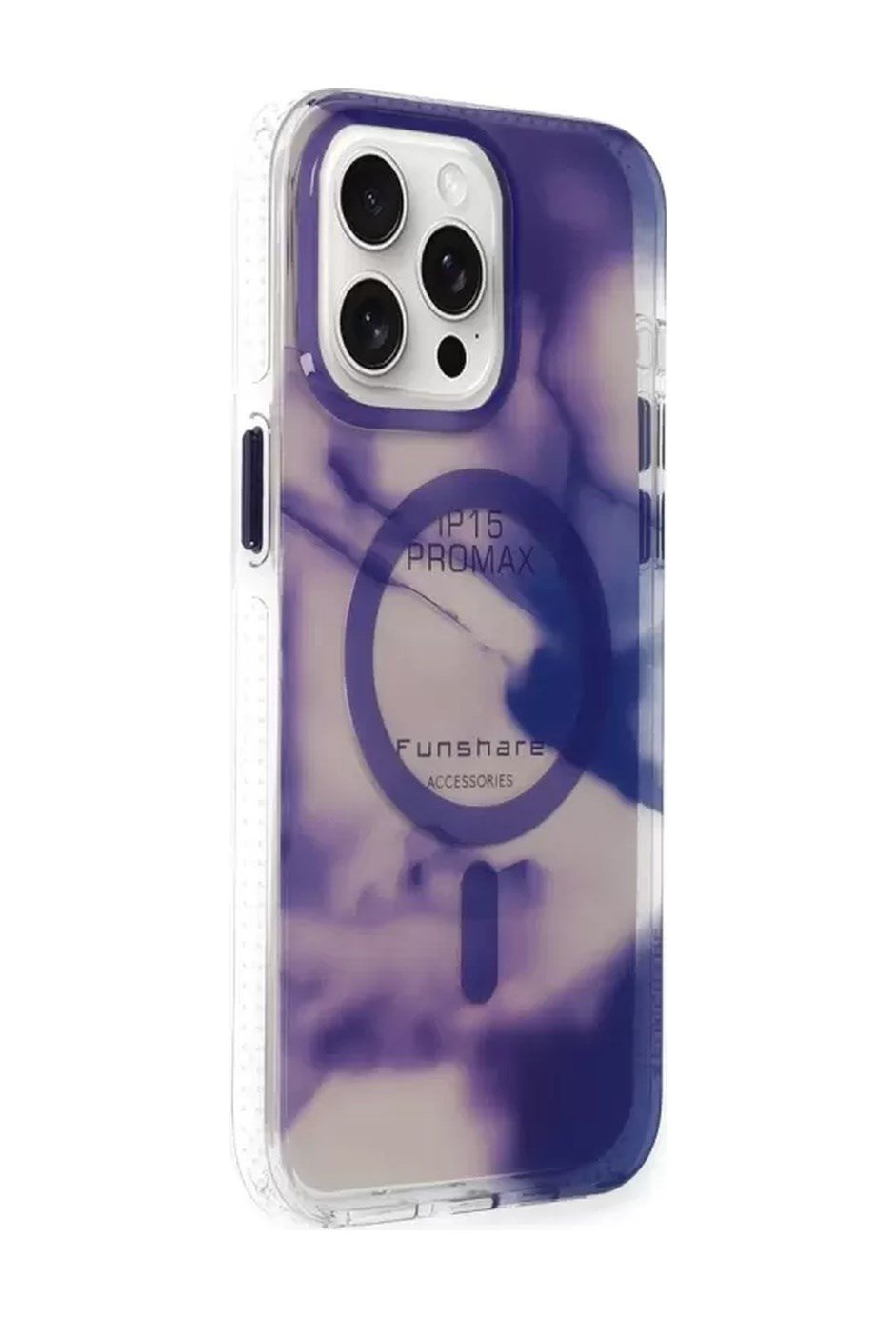 Joko Apple Uyumlu iPhone 15 Pro Max Uyumlu Phantom Magsafe Kapak - Mor Belirtilmemiş