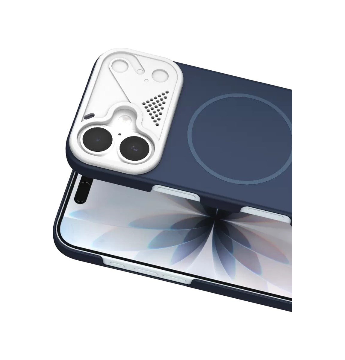 Joko Apple Uyumlu iPhone 16 Uyumlu Export Magsafe Kapak - Lacivert Belirtilmemiş