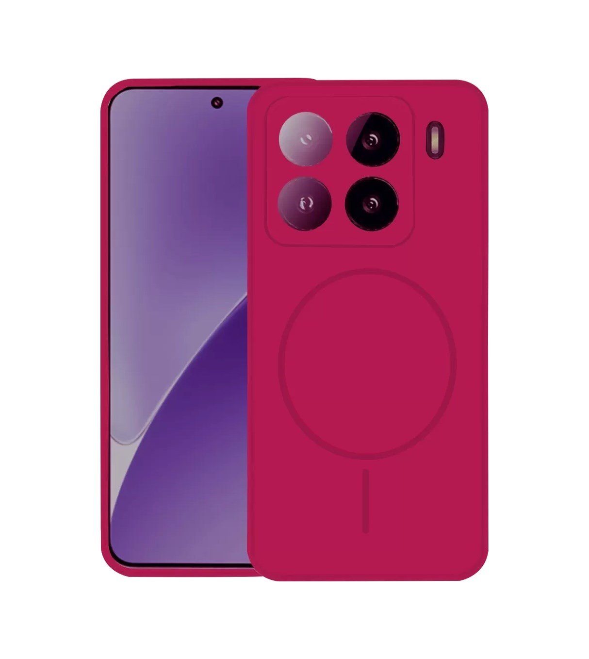 Joko Xiaomi Mi 15 Uyumlu Kılıf Jully Magsafe Kapak - Pembe Belirtilmemiş