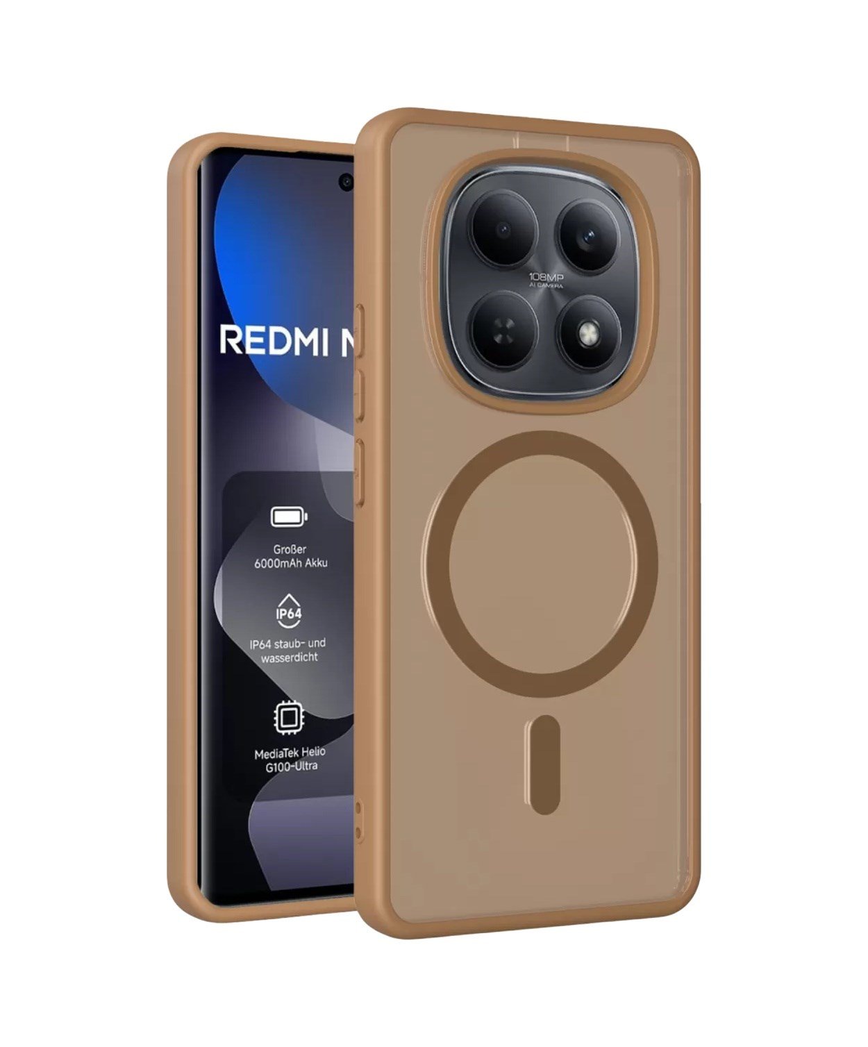 Joko Xiaomi Redmi Note 15 Pro 4g Uyumlu Jota Magsafe Kapak - Çöl Titanyum Belirtilmemiş