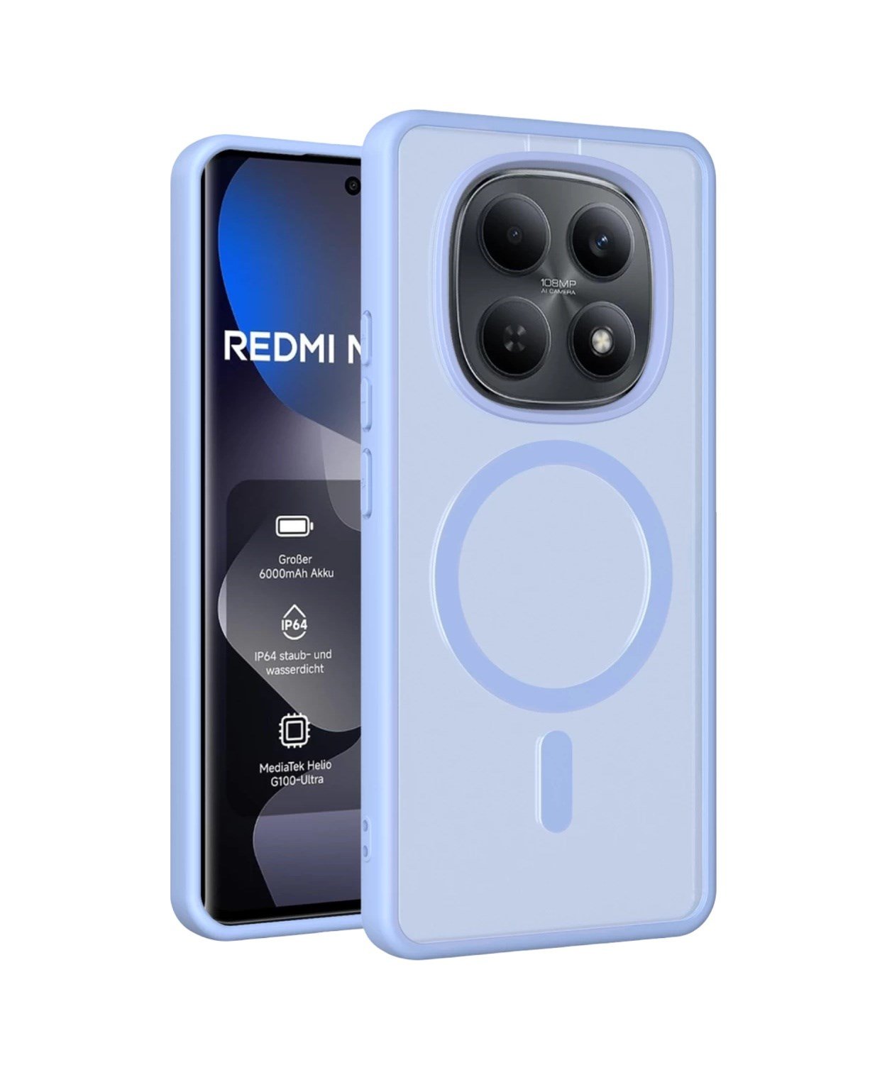 Joko Xiaomi Redmi Note 15 Pro 5g Uyumlu Jota Magsafe Kapak - Açık Mavi Belirtilmemiş