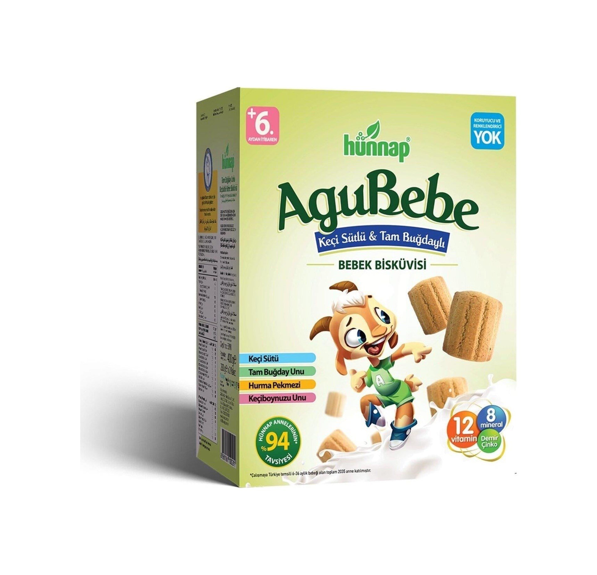 Keçi Sütlü Bebe Bisküvisi 400gr 1 Adet