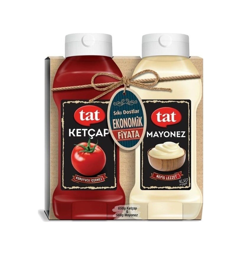 Ketçap 650gr + Mayonez 560gr 1 Adet