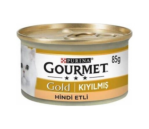 Kıyılmış Hindi Etli Yetişkin Kedi Konservesi 6 Adet 85 Gr