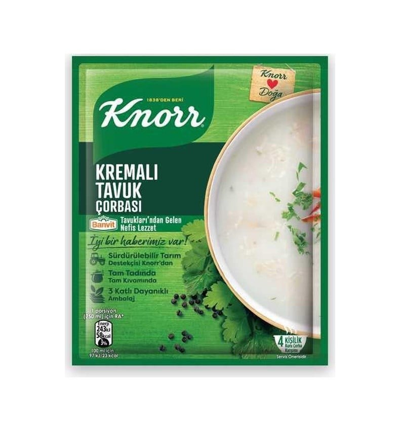 Kls Çorba Kremalı Tavuk 65gr 1 Adet