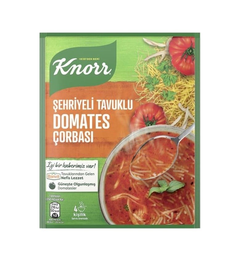 Kls Çorba Tavuk Domates 67gr 1 Adet