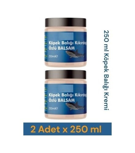 Köpek Balığı Kıkırdağı Kremi Agrılarınız Için 250 Ml X 2 Adet