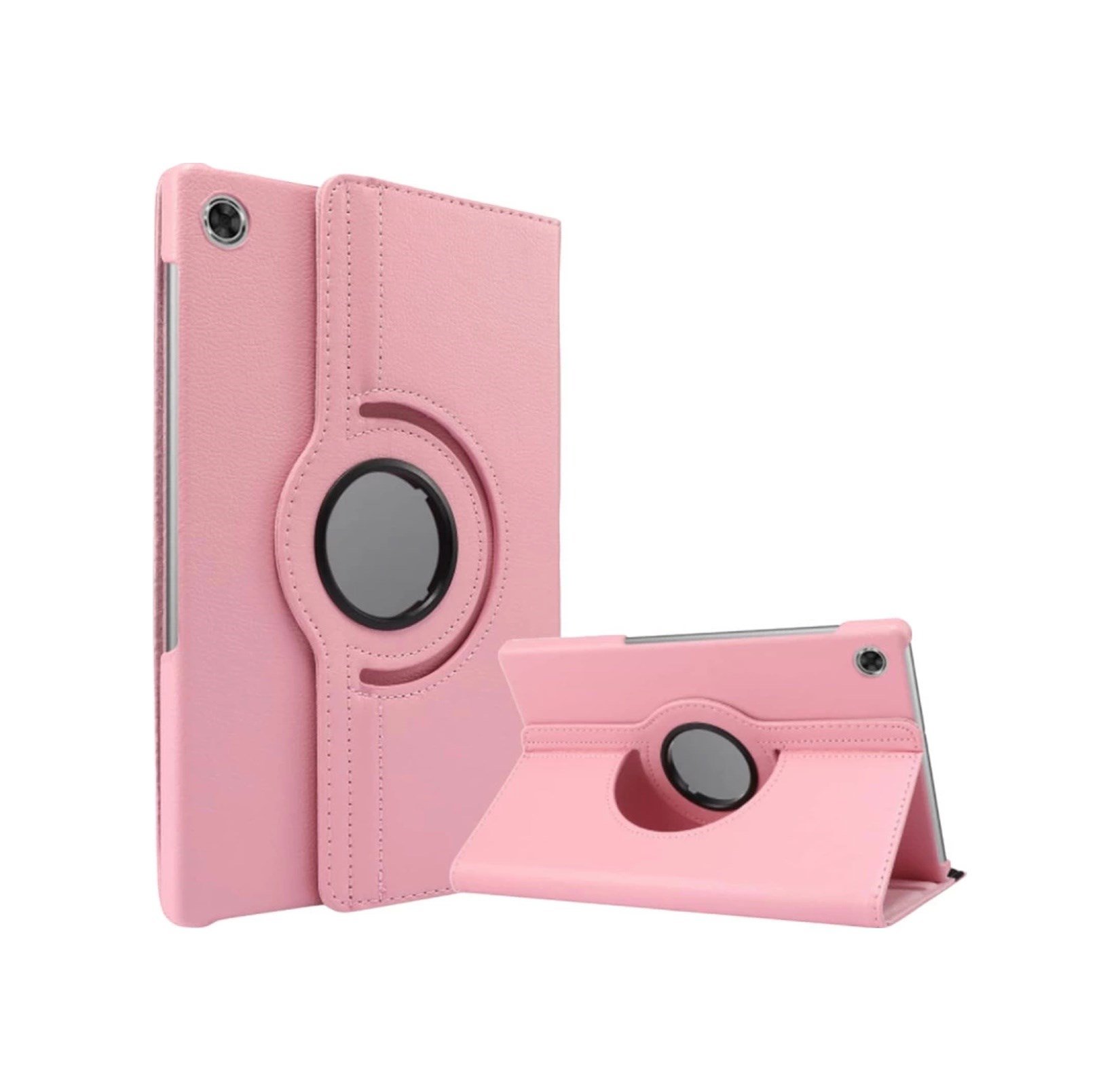 Lenovo Tab M10 Tb311fu Kılıf 360 Tablet Deri Kılıf - Pembe Kılıf Diğer