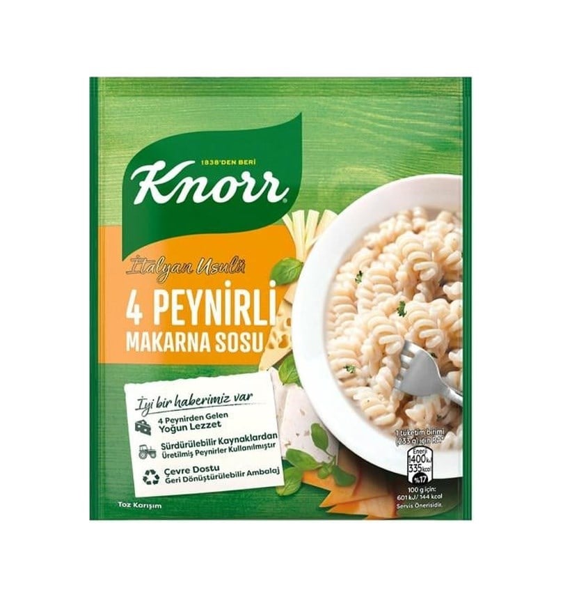 Makarna Sos Peynırlı 50 Gr 1 Adet