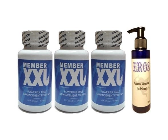 Member Xxl Erkeklere Özel 60lı 3 Adet + Eros Natural Personal Lubricant 125ml Lubricant Jel