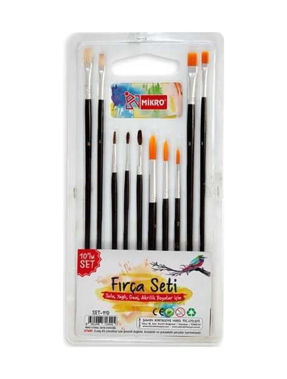 Mf-set-110 10 Lu Fırça Seti