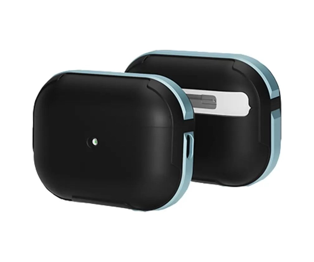Movenchy Apple Airpods Pro 2 2.nesil Mo-a8 Armor Kılıf - Sierra Blue