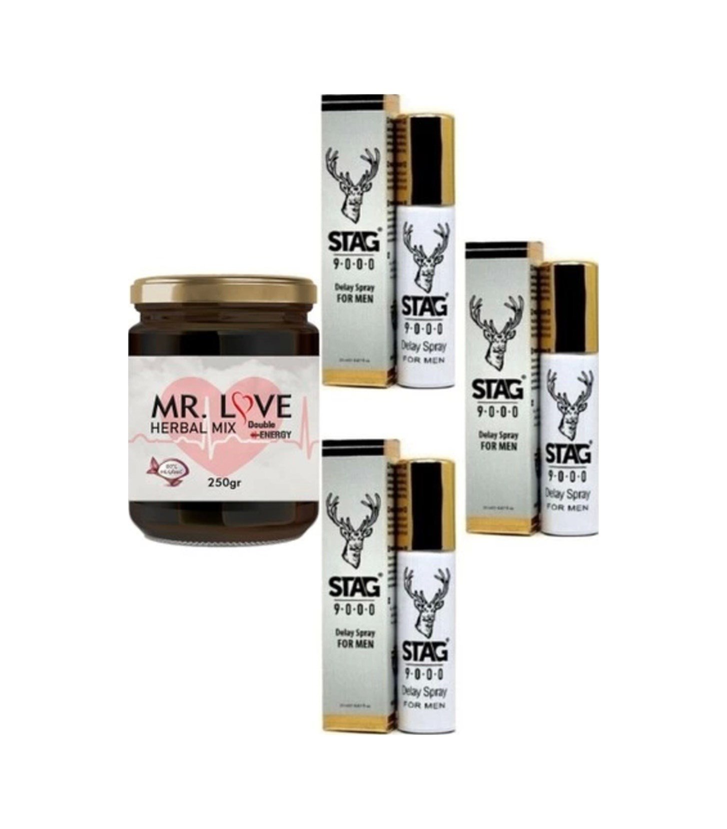 Mrlove Ginsengli 250 Gr Ve Spray 3 Adet 1 Gr