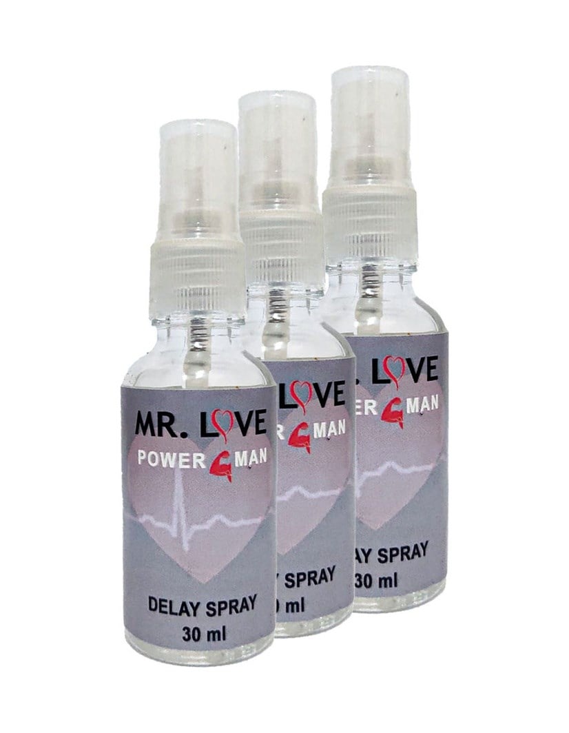 Msterlove Time Stop Sprey 3 Adet 30 Ml / Erkekler Için Özel
