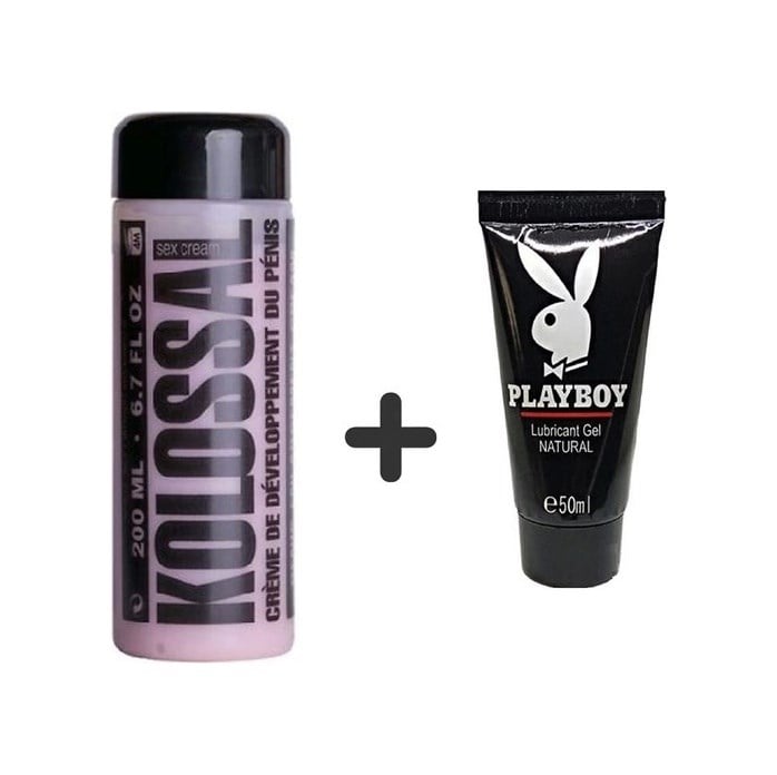 Mucizevi Kolosal Cream 200 Ml. Erkek Pe.nis Bakım Kremi + 50ml Lubricant Jel
