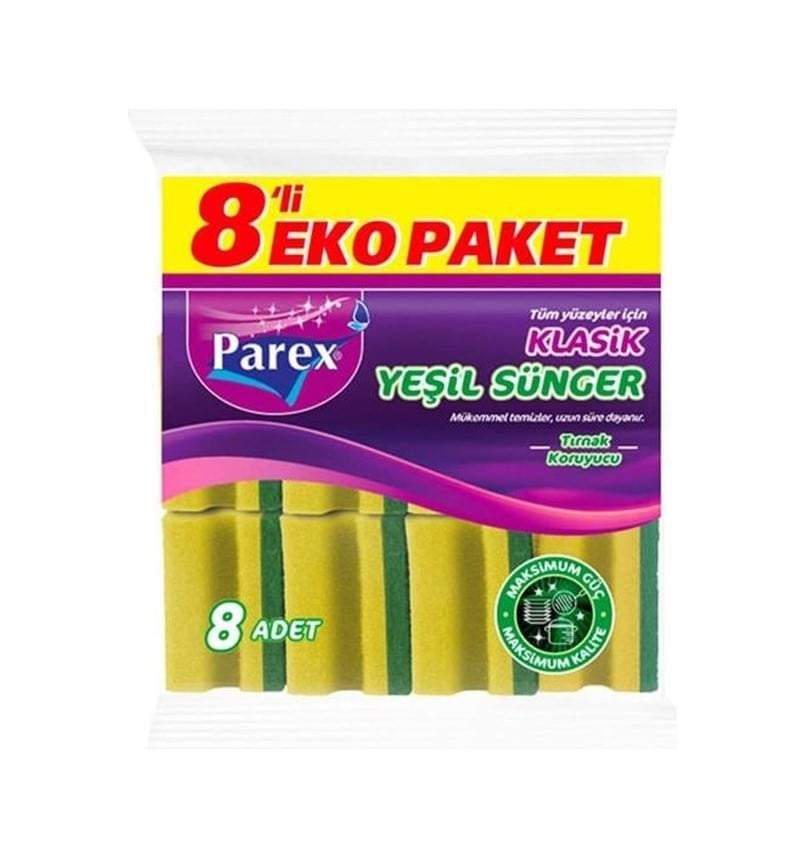 Oluklu Sünger 8 Li
