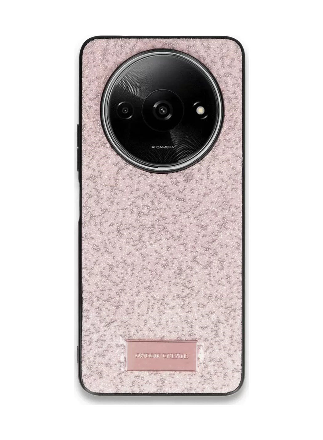Onegif Xiaomi Redmi A3 4g Uyumlu Bright Simli Kapak - Pembe Belirtilmemiş