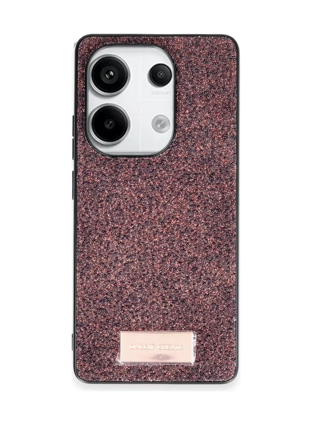 Onegif Xiaomi Redmi Note 13 Pro 4g Uyumlu Bright Simli Kapak - Derin Mor Belirtilmemiş