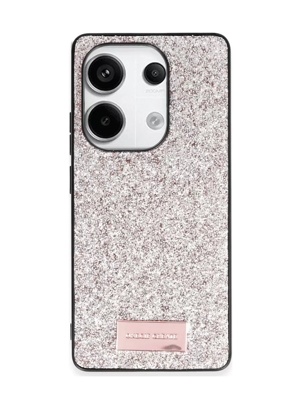 Onegif Xiaomi Redmi Note 13 Pro 4g Uyumlu Bright Simli Kapak - Gold Belirtilmemiş