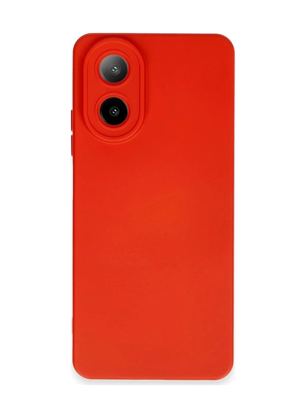 Oppo A38 Uyumlu Kılıf Nano İçi Kadife Silikon - Kırmızı Belirtilmemiş