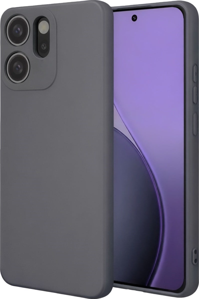 Oppo Reno 14f Uyumlu First Silikon - Gri Belirtilmemiş