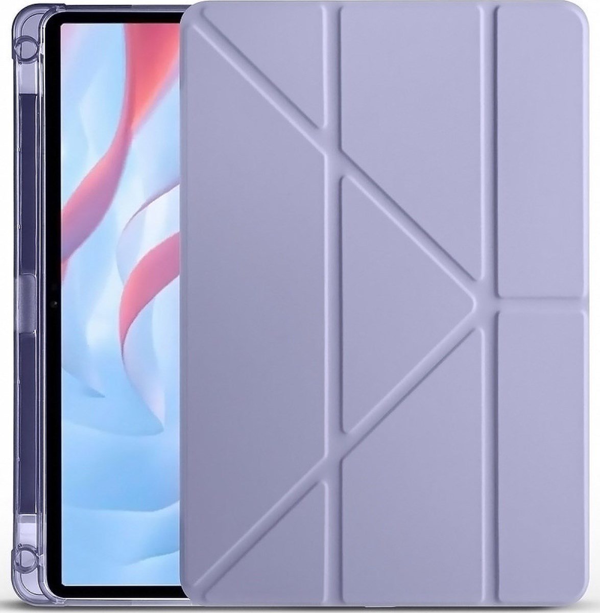 Pad X9a Kalemlikli Mars Tablet Kılıfı - Lila Diğer Diğer