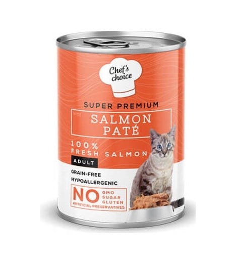 Pate Somonlu Tahılsız Yetişkin Kedi Konservesi 400 Gr