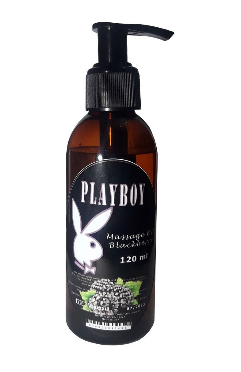 Playboy Black Berry Aromaterapi 120 Ml Böğürtlenli Masaj Yağı