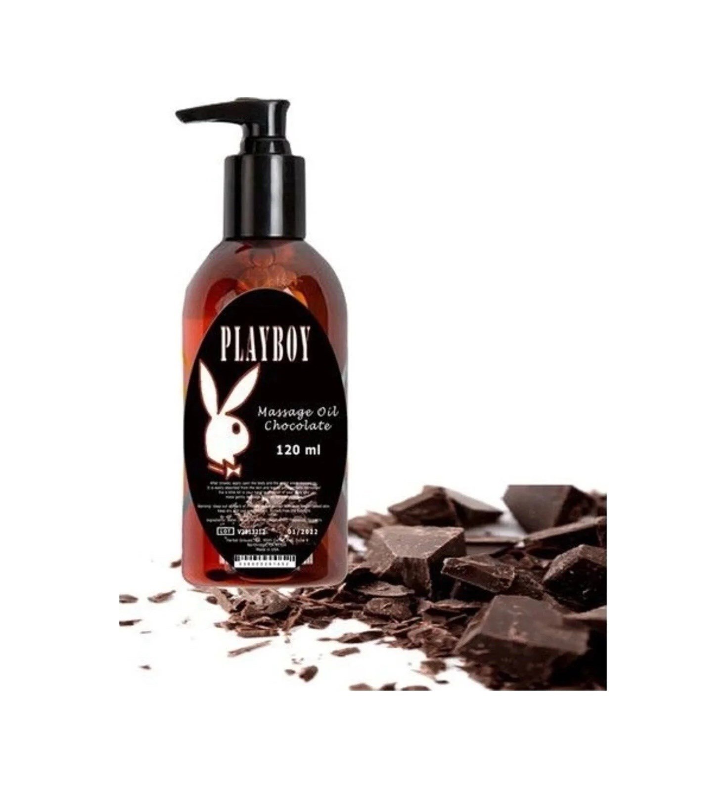 Playboy Chocolate Massage Oil 120 Ml Çikolata Aromalı Vücut Masaj Yağ 3 Adet