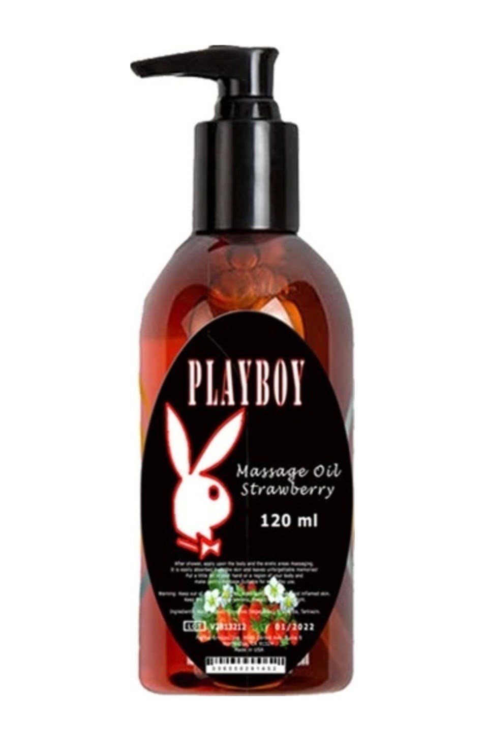 Playboy Çilek Aromalı Masaj Yağı 120 Ml
