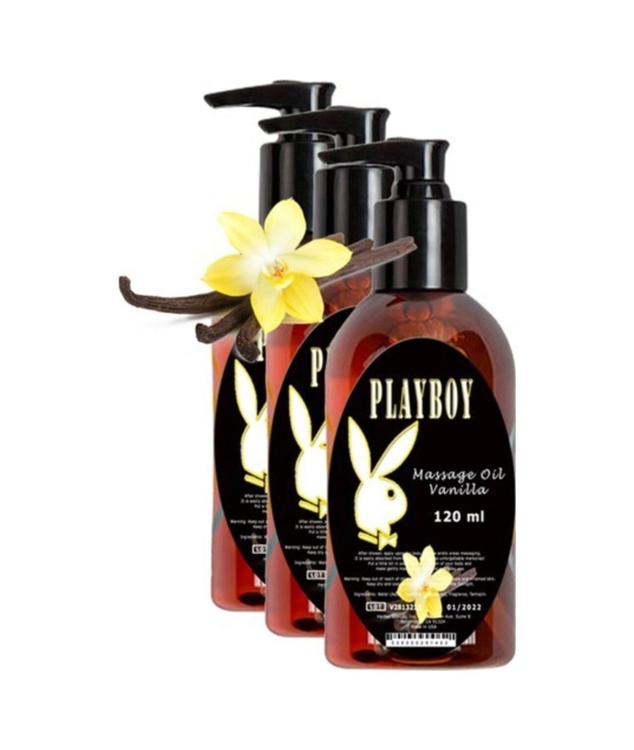 Playboy Cobeco Pharma Doğal Masaj Yağı 100ml / Natural Massage Lubricant Oil 100ml